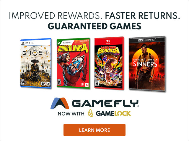 GameFly - Online PS5 Review: Renting PlayStation 5 Games Without Buying Every Box