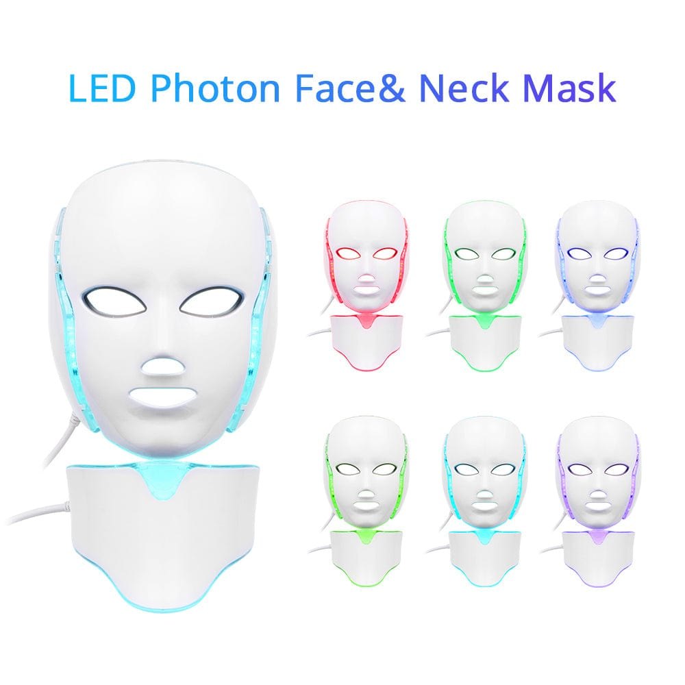 7 Color LED Light Therapy Face Neck Mask Review: What It Actually Does and Who It Fits