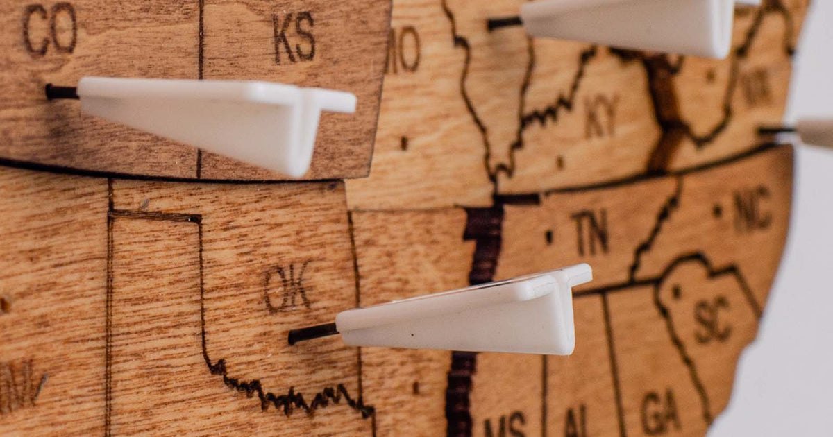Airplane Push Pin Review: The Small Detail That Makes a Travel Map Feel Finished