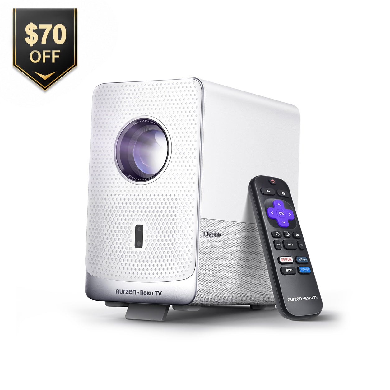Aurzen D1R Review: The Roku-Powered Cube Projector for Small Rooms and Travel