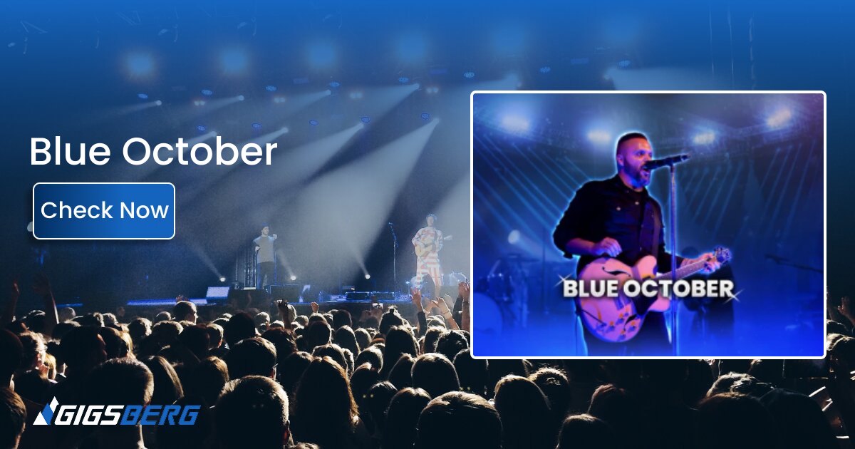 Blue October Tickets: What to Know Before You Buy