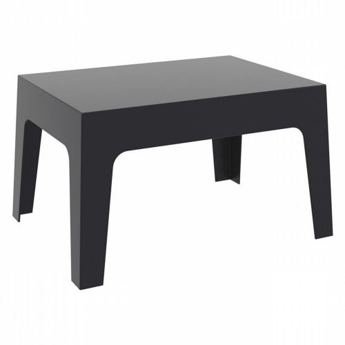 Box Coffee Table - Black Review: The Square, Storage-Ready Anchor for Small Living Rooms