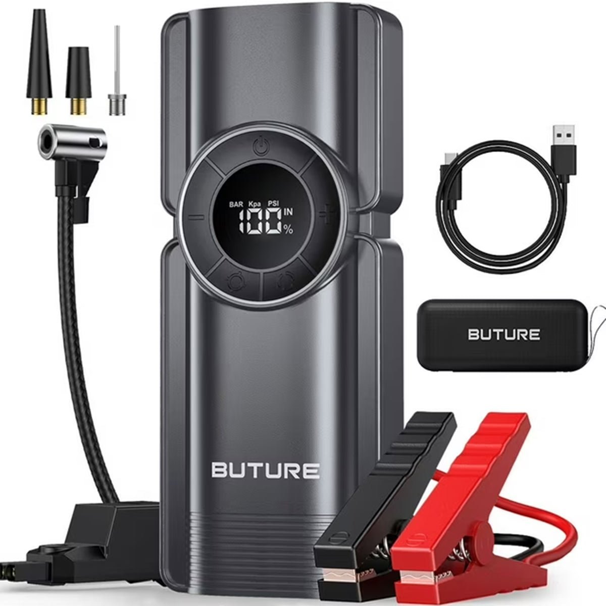 Buture BETA01 Review: Smart Jump Starter with Air Compressor