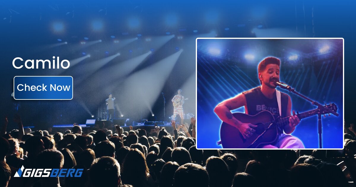 Camilo Tickets on Gigsberg: What to Know Before You Buy