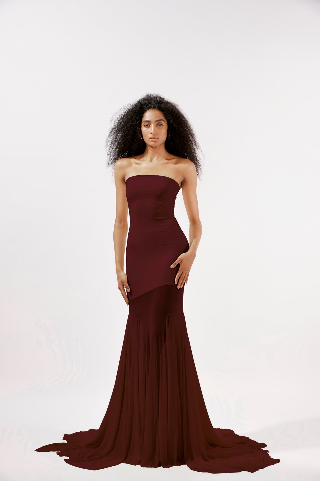 Dahlia - Burgundy Review: A Custom-Made Gown from Deme by Gabriella