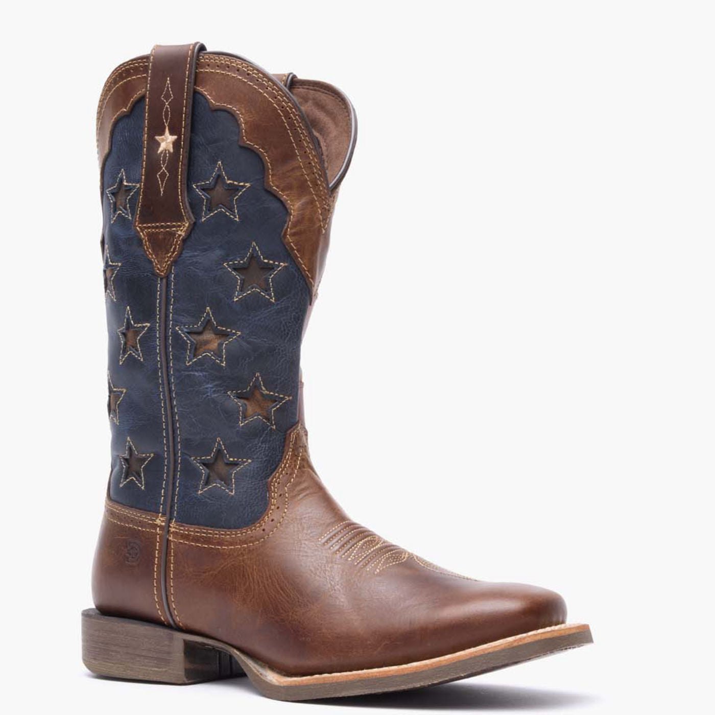 DurangoBoots DRD0393 Review: The 12\\\\\\\" Western Sable Brown/Vintage Flag Lady Rebel Pro