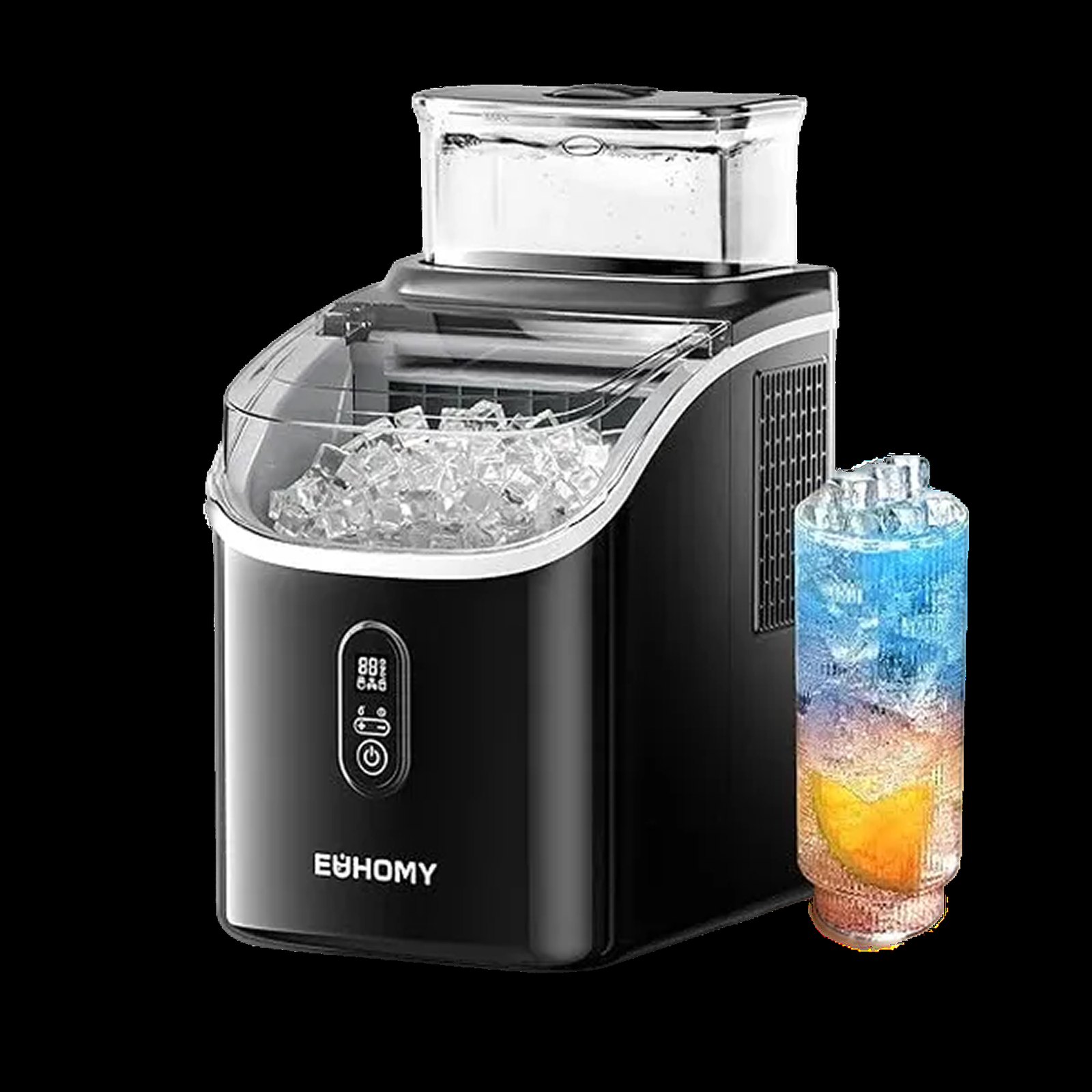 Euhomy Tile SE Cube Ice Maker Review: The 34-Lb External Tank Counter