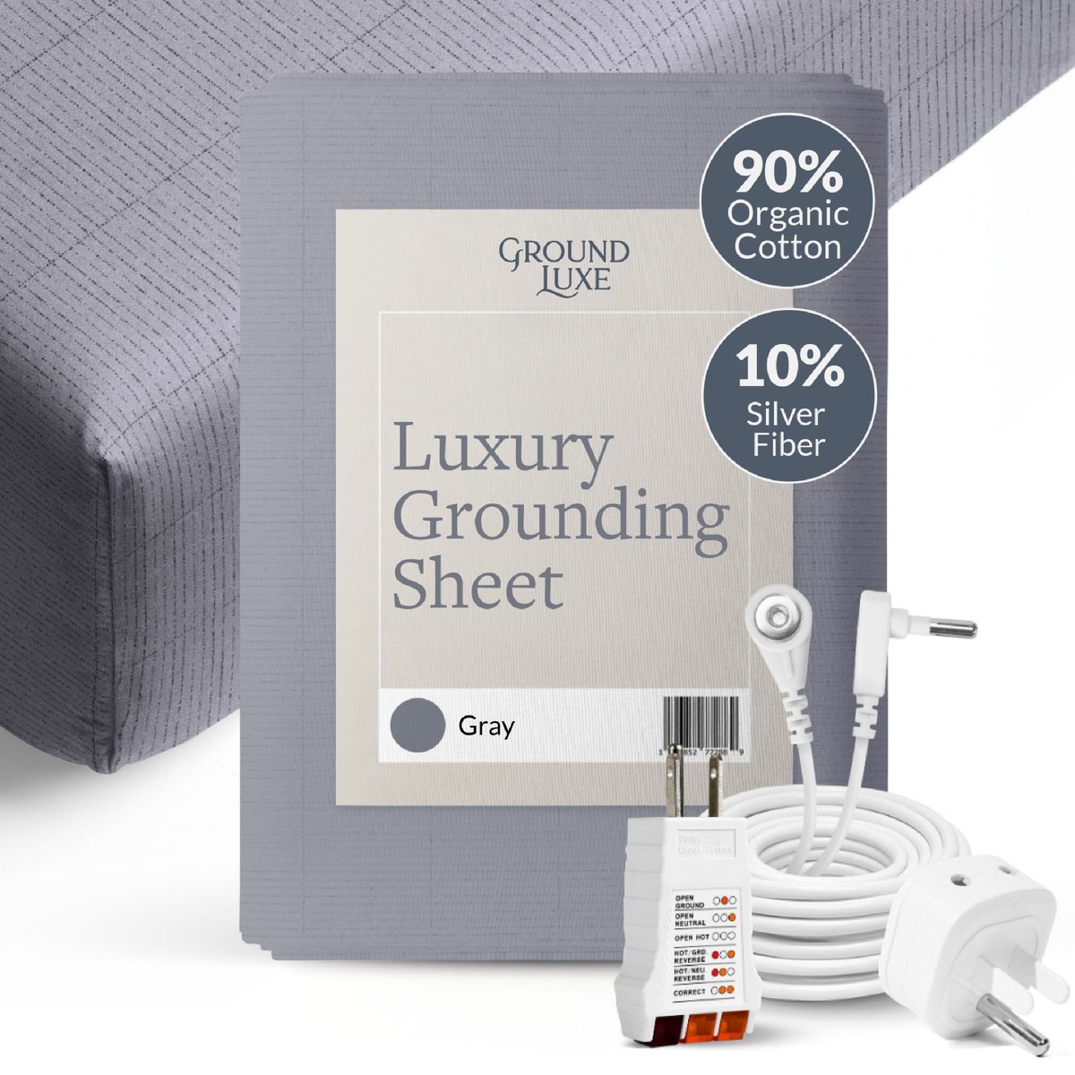 GroundLuxe Fitted Grounding Sheet Review: The 400-Thread Organic Option for Sleepers