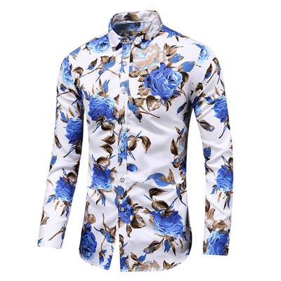 Lapel print long sleeve shirt Review: The Versatile Layer for Men’s Wardrobes