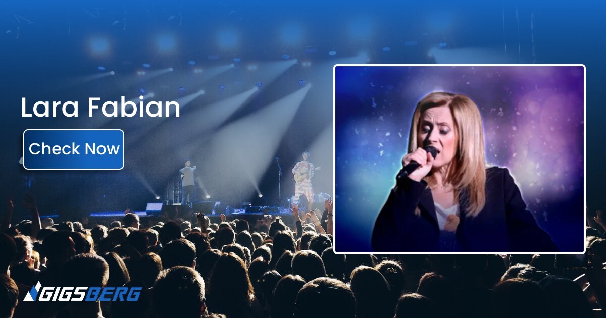 Lara Fabian Concert Tickets