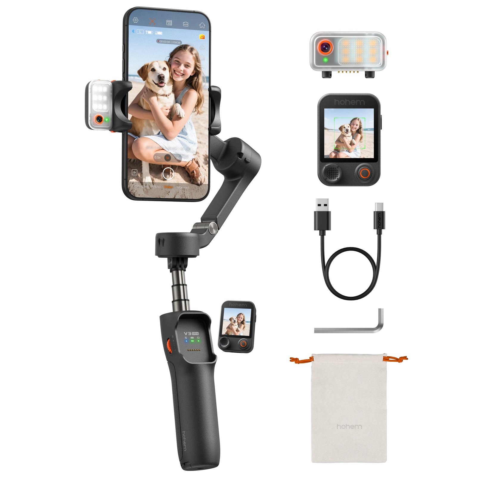 Hohem iSteady V3 Ultra Review: The Selfie-First Gimbal for Creators Who Film Themselves