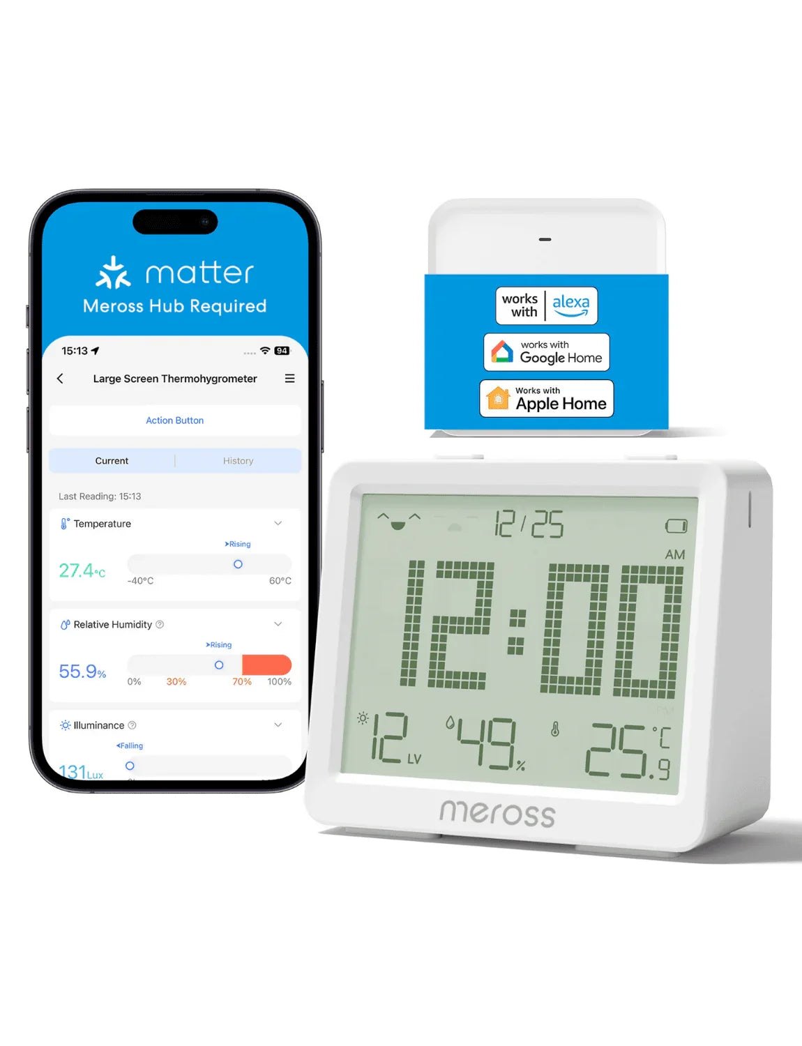 Meross MS130 Review: The Matter-Ready Temperature and Humidity Sensor