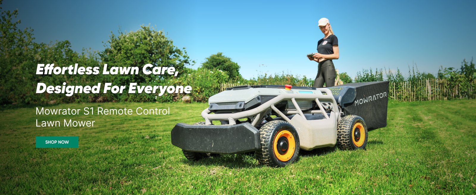 Mowrator 2WD Review: Remote Control Lawn Mower for Slopes & Big Yards