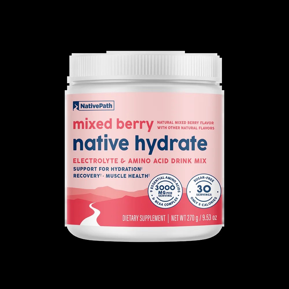 NativePath Mixed Berry Native Hydrate Review: The 30-Serving Electrolyte Stick Pack