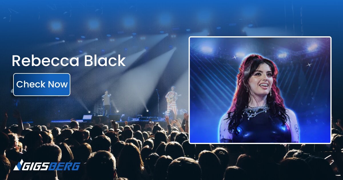 Rebecca Black Concert Tickets