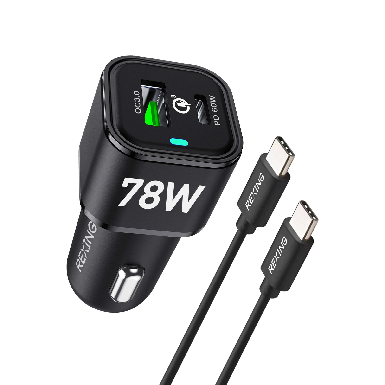 Rexing 78W Car Charger Review: The Two-Port Power Solution for Your Vehicle
