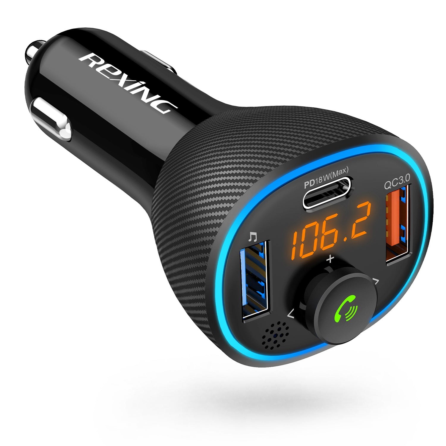 Rexing FM Transmitter Car Charger W Review: Bluetooth 5.0 Audio for Your Car