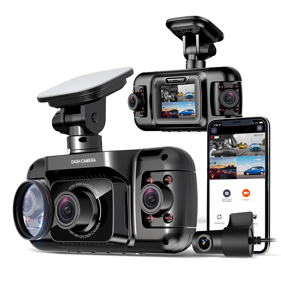 Rexing R4 4 Channel Dash Cam Review: All-Around 1080p Coverage for Fleet and Family Cars