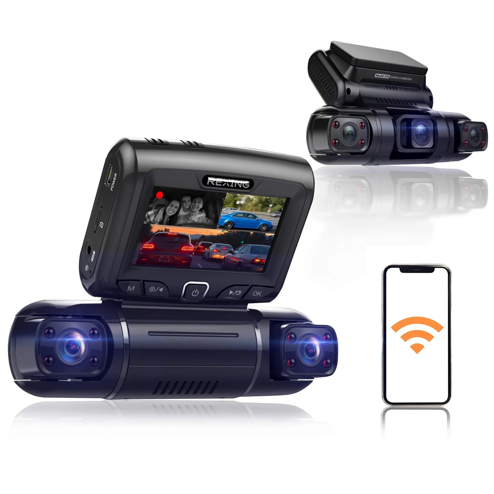 Rexing S3 3 Channel Dash Cam Review: Front, Cabin, and Side Coverage