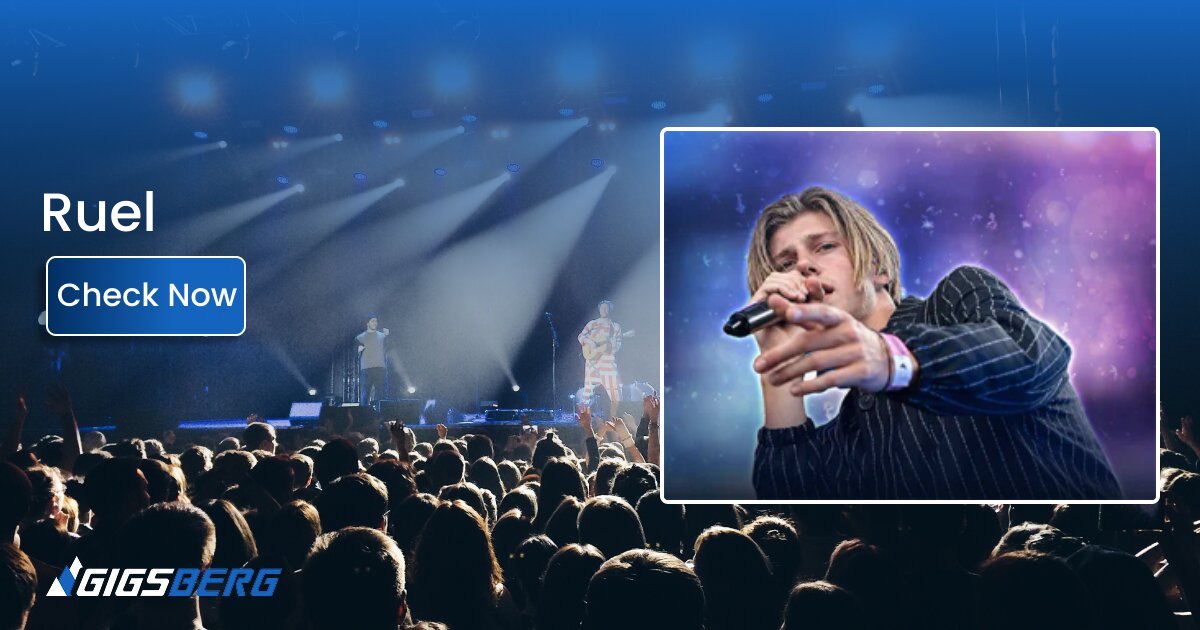 Ruel Concert Tickets at 3Olympia (Olympia Theatre)
