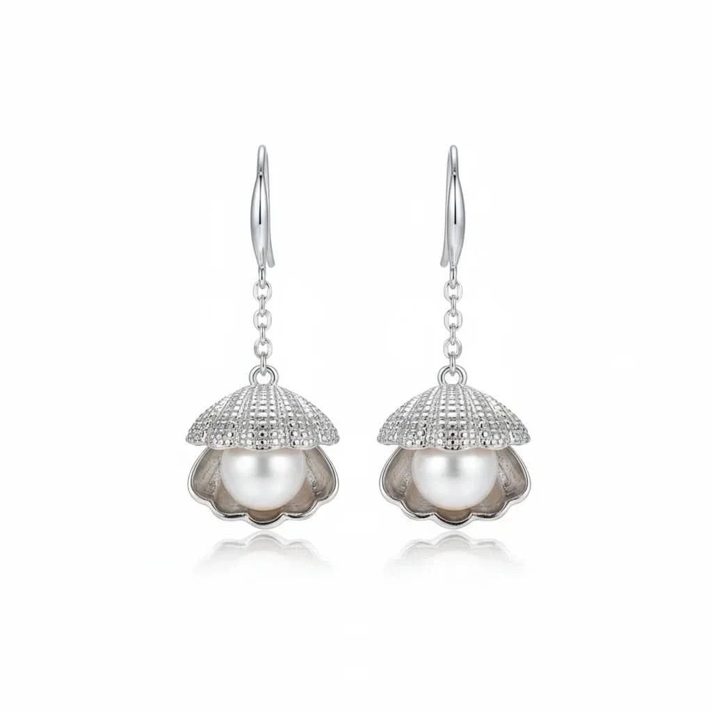 Silver Shell Pearl Earring Review: The Quiet Statement Piece